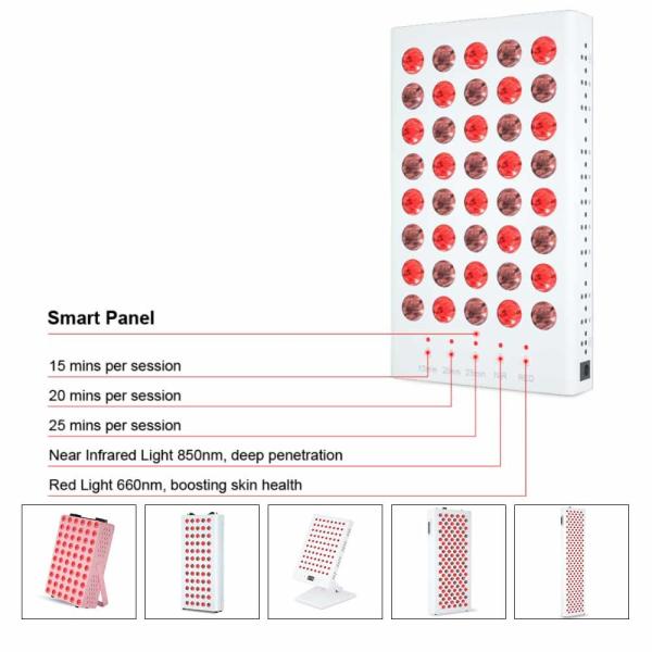 Handheld 850nm Infrared Light Therapy Lamp 200W 660nm Red Light Therapy For Back Pain