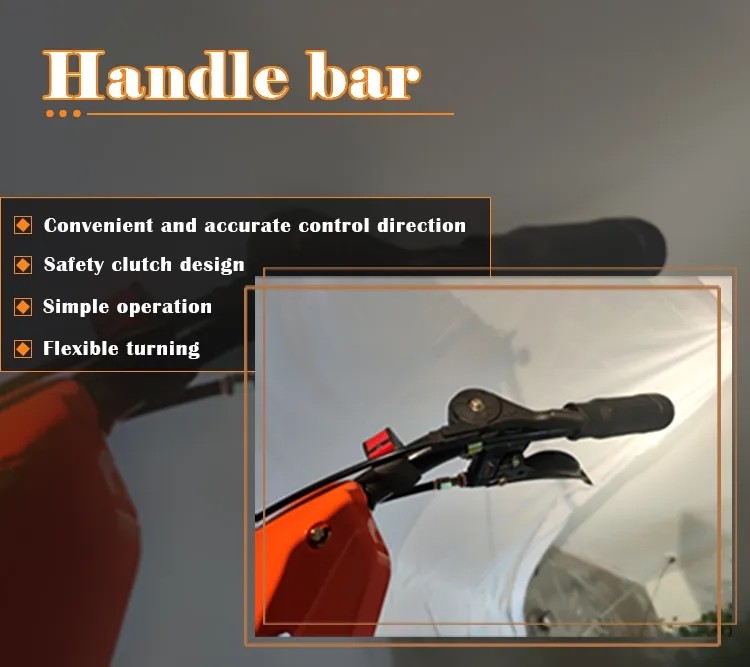 Strong Power Rotary Hoe Cultivator Mini Power Tiller Mini Garden Power Weeder