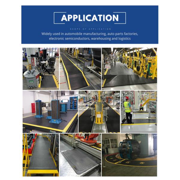 Ergonomic Rubber ESD PVC Tile Anti Static Flooring Mat Anti Fatigue