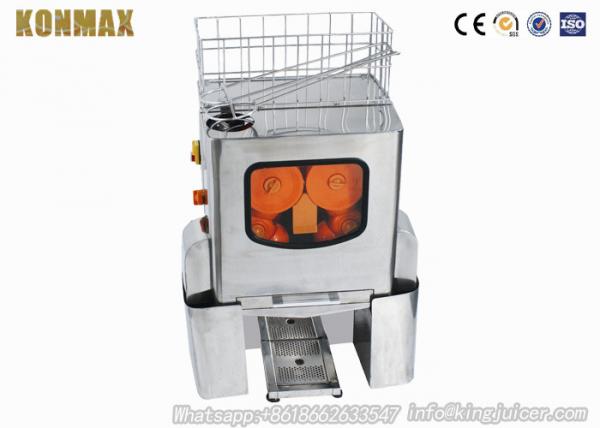 Cheap Professional Auto Feed Commercial Orange Juicer Machine For Store 375 x 412x 640mm for sale