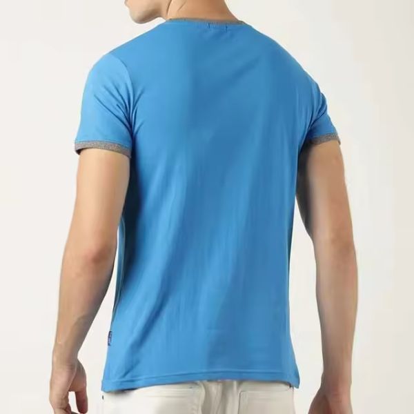 2025 Summer Men's T-Shirt Cotton Woven Loose Fit Customized Wholesale OEM Supported New Good T-Shirt at Cheap Price