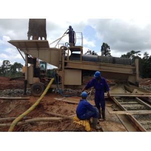 Quality 120kw 6000*1000 Gold Separation Equipment Placer Gold Screening Equipment wholesale