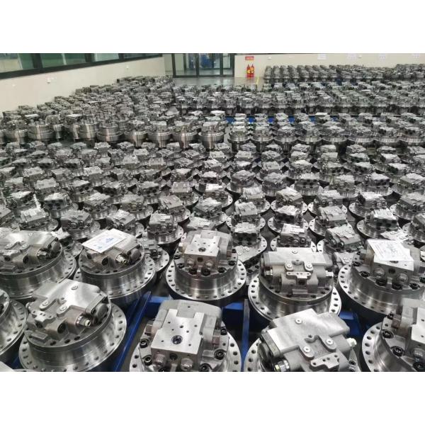 T9T2 Hydraulic Travel Motor , Red Color Excavator Final Drive