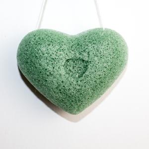 OEM ODM Vegetable Fibre Konjac Green Tea Sponge For Acne Prone Skin