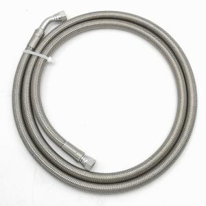 Quality 3/8 Stainless Steel 304 Wire Braided Convoluted PTFE Hose High Temperature wholesale