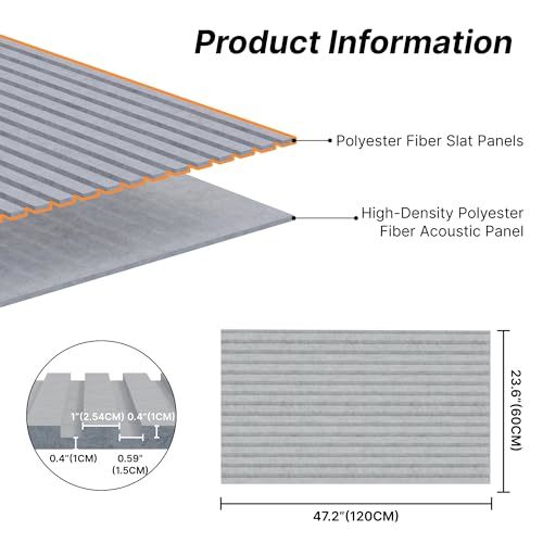 Factory Price Modern Akupanel 3D Design PET Acoustic Slat Wall Panels