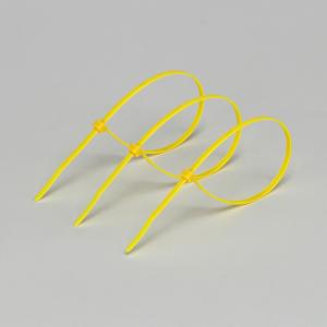 Quality Multi Purpose Yellow Nylon Cable Ties 3.6mmX250mm Self Locking Nylon 66 Cable Ties wholesale