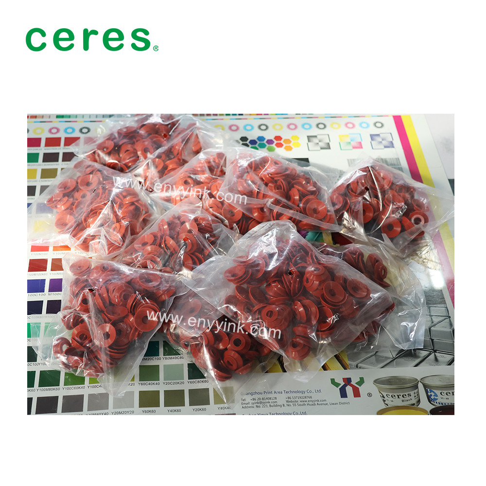 Customized Y026 Red Rubber Sucker 7*12*7*18*4