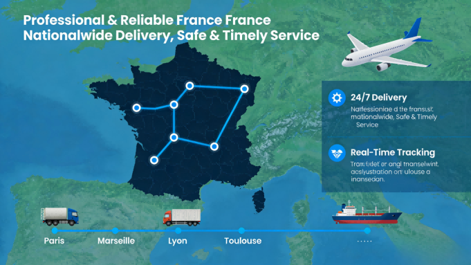 Full Coverage France Nationwide Delivery Service , Safe Door To Door Delivery Service