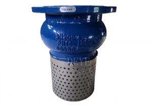 China PN16 PN10 Cast Ductile Iron Foot Check Valve With Stainless Steel Screen on sale