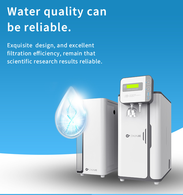 LTL Serie Type I Lab Water Purification System For Portable Water Distiller Machine
