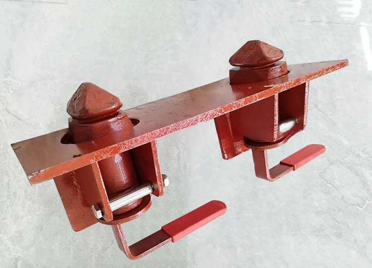 7.5/10.50/15.5kgs Heavy Duty Container Semi Trailer with Twist Lock Bpw Axle Jost Container Twist Lock OEM Service Provided