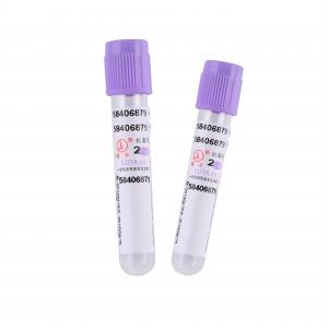 Quality CE Approved K2 EDTA Tube Disposable Vacuum Blood Collection Tube 13*75mm wholesale