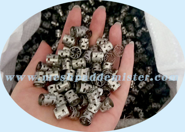 10mm 304 Stainless Steel Pall Rings Chemical Industry Tower Packing