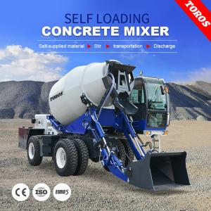 Quality Mobile Self Loading Concrete Mixer Truck 55KW Automated Operation wholesale