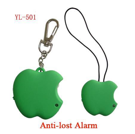 Cheap 1MA Wireless Personal Anti-lost Alarm(YL-501) With The Distance From 0-25M For Purse Etc for sale