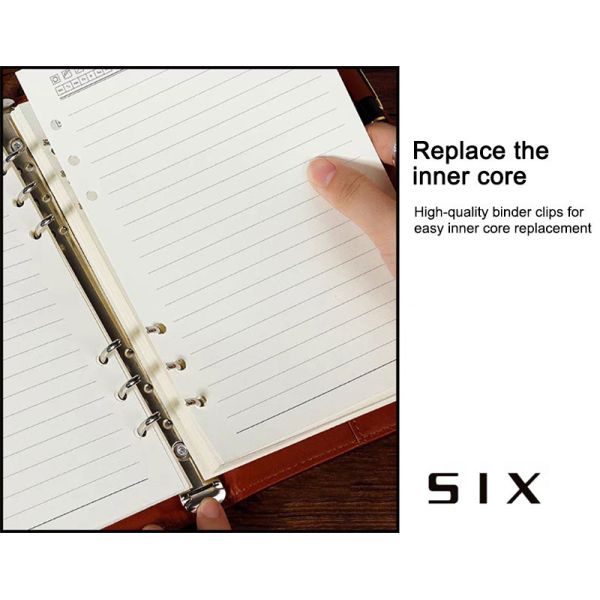 Personalised PU Leather Bound Notebook Journal Printing Stationery Diary