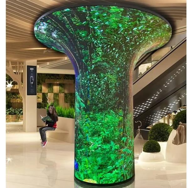 Indoor Flexible Curved LED Module Screen for Stunning Visual Presentations