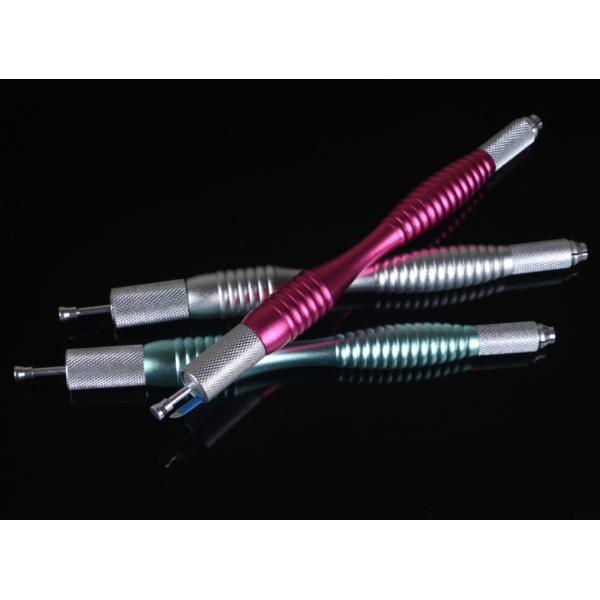 U Shape 3D Embroidery Microblading Pen Manual Eyebrow Tattoo Pen Aluminium