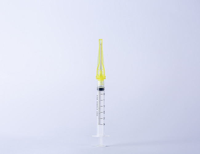 Medical Luer Lock 1ML Syringes For Vaccine With Safety Needle