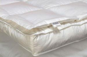 Quality Luxury Down and Feather 3 Layer Mattress Pad Toppers Full Size Home Furniture wholesale