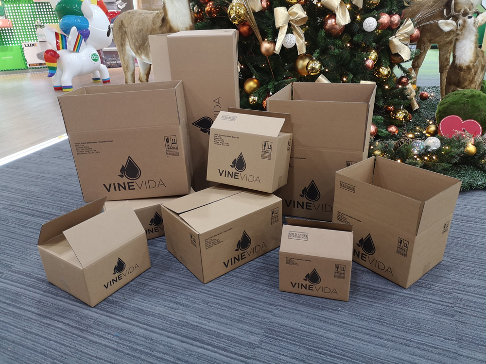 Matt Lamination Cardboard Box Insulated Handbags For Moving And Shipping
