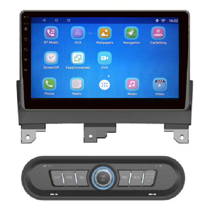 Ouchuangbo car radio multi media stereo android 6.0 for MG 3M with gps navigation bluetooth wifi 16 GB flash