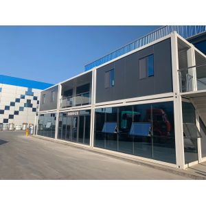 China Eco Friendly Collapsible Container House Expandable Steel Container Buildings on sale