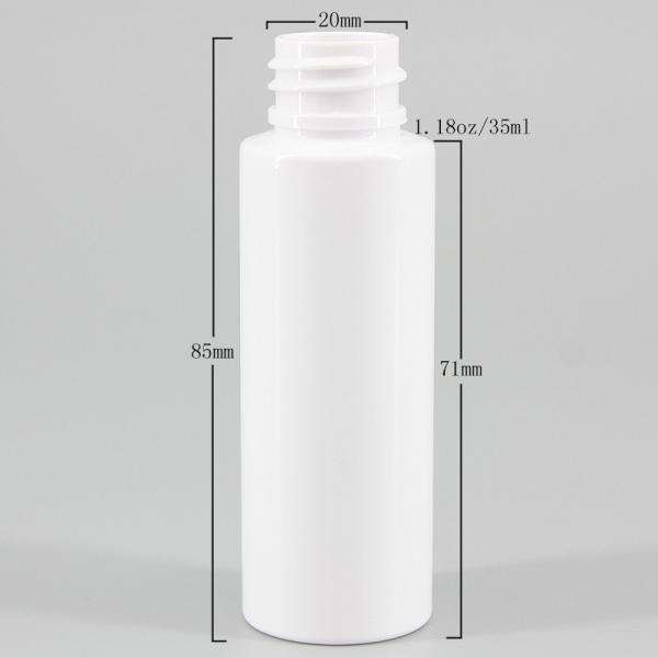 PET 20mm White 35ml Plastic Liquor Bottles
