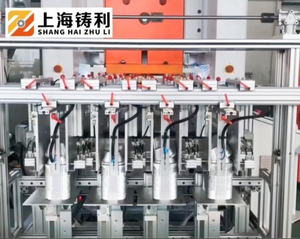 Zhuli Aluminum Foil Container Machine 12000kg Silver Foil Container Making