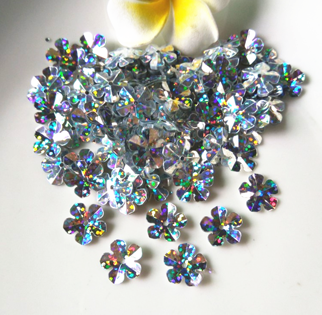 Top-Grade DIY Shell Flower Sequins for Women's Shoes Clothes Skirt Multi-Color Plastic Weddings Events Packaged in Boxes
