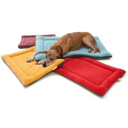 Colorful Cute Pet Beds Customized Dog Bed Crate Pads Washable With Anti Slip Bottom