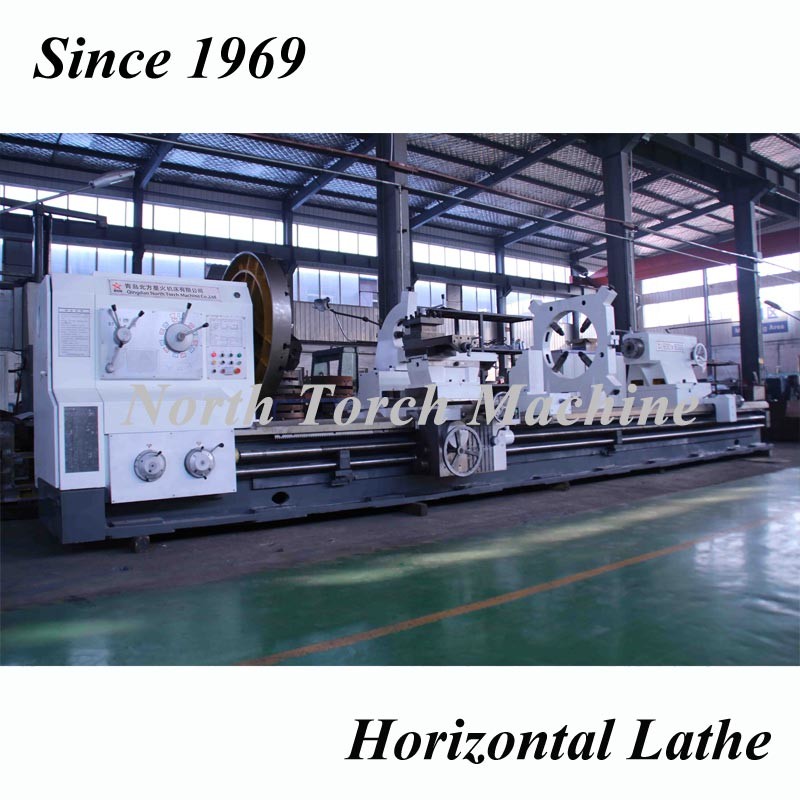 Heavy Duty Lathe Machine , Conventional Turning Machine For Shipyard Propeller