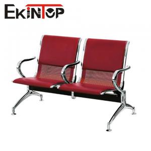 China Steel Frame 2 Seater Waiting Chair Durable Comfortable For Lounge Waiting Room on sale