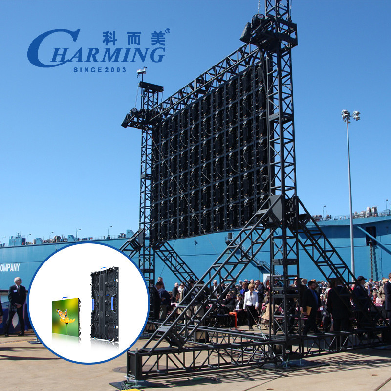IP65 Outdoor P2.6/3.91 Led Screen For Commercial Display Rental 20 Years China Factory
