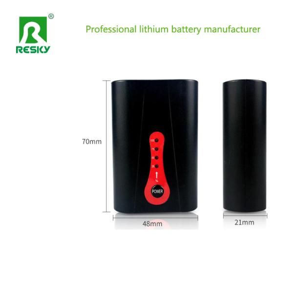 2s1p Heated Lithium Battery 7.4V 2200mAh Li-ion Battery Pack For Heated Clothes