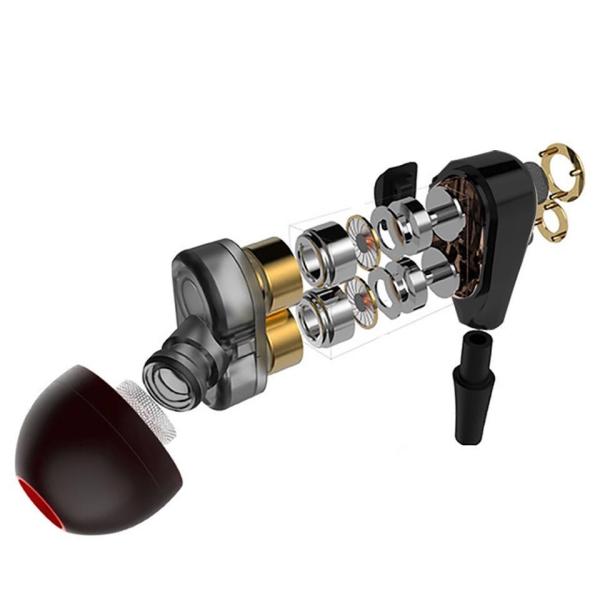 Made in China Dual Dynamic speakers premium quality bt wireless earphone with microphone and volume handsfree function