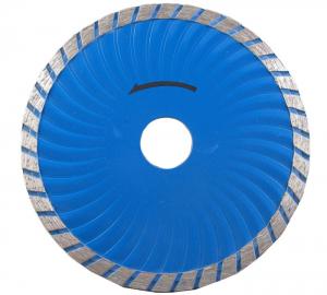 Quality Wave Turbo Sintered Diamond Tip Saw Blade / Diamond Cutting Disc For Concrete wholesale