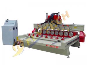 Quality Hot sale 3D cutter 4 axis cnc router machine for buddha statue engraving with rotary axis wholesale