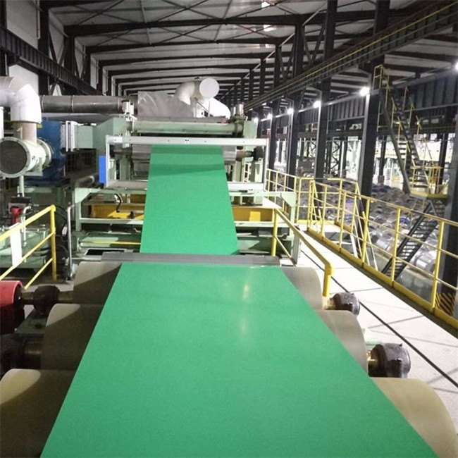 Green Color Cold Rolled Plain Color Coated Coils For Construction
