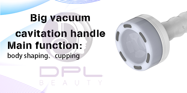 DPL Hot Selling Vacuum Cavitation Machine 80Khz Ultrasonic Cavitation Body Slimming Device With Face Lifting RF