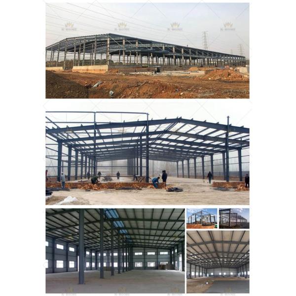Low Cost Steel Prefabricated Modern Poultry Farm Shed