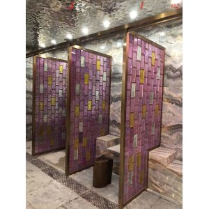 Partition Divider Crystal 4 Inch Krystantic Glass Block Bricks
