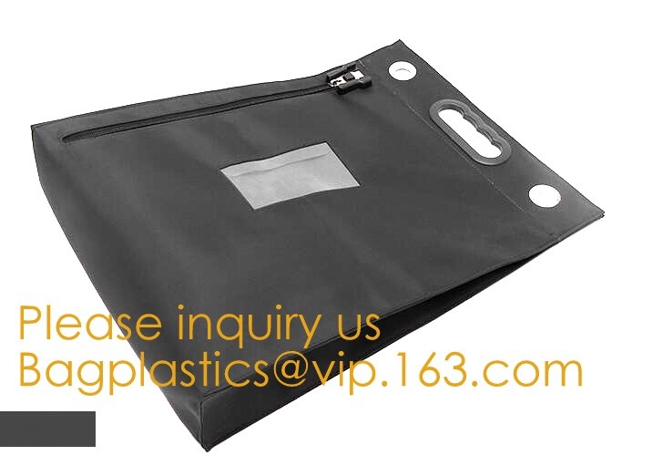 Security Bank Deposit Bag Coin Bag Cash Bag Bank Box Money Bag Tamper Proof Security Plastic Padlock Seal For Safety