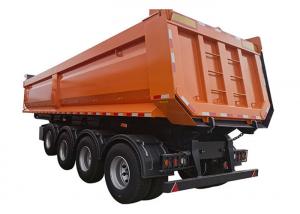 China Heavy Duty Tipper Truck Trailer 80 Ton Dump Trailer 4 Axle Dump Semi Trailer on sale
