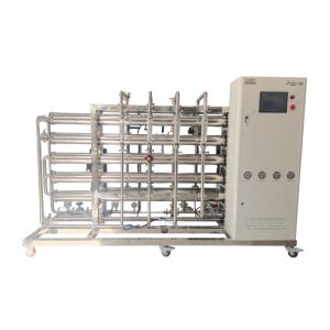 Water Treatment Plant Double Pass RO System 1000LPH