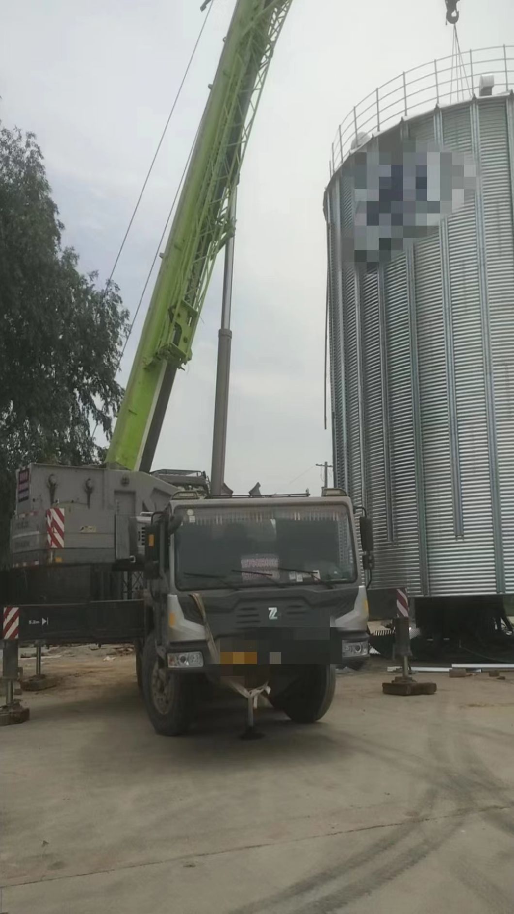 2018 Zoomlion Truck Crane 70ton Truck-Mounted Telescopic Crane Terrian Mobile Crane Hoist Crane
