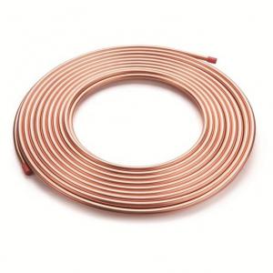 China High Quality Refrigeration Air Conditioner Connecting Copper Pipe Pancake Coil Capillary Copper Coil Copper tube on sale