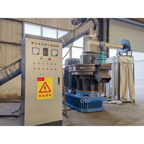 1.5-2t/H Sawdust Pellet Making Machine Biomass Vertical Ring Die Pellet Machine