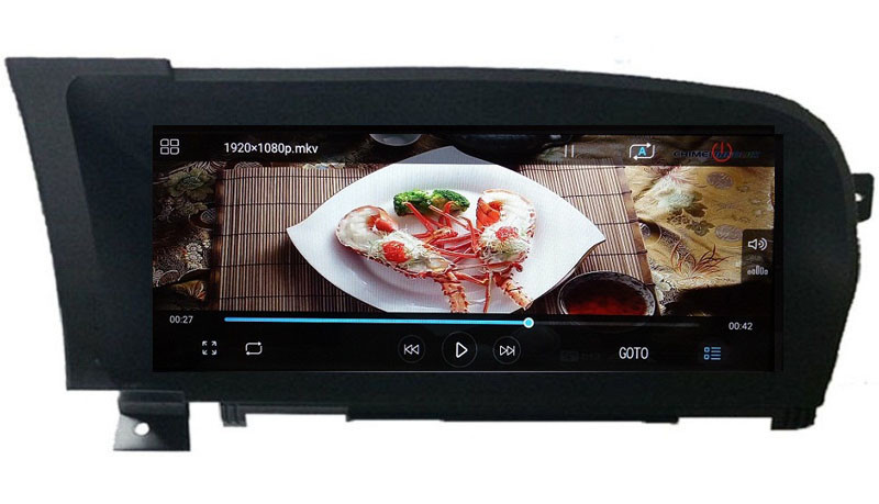 Ouchuangbo car video stereo android 7.1 Benz S Class W221 S280 S320 S400 S600 S63 2006-2013 support BT USB SWC wifi